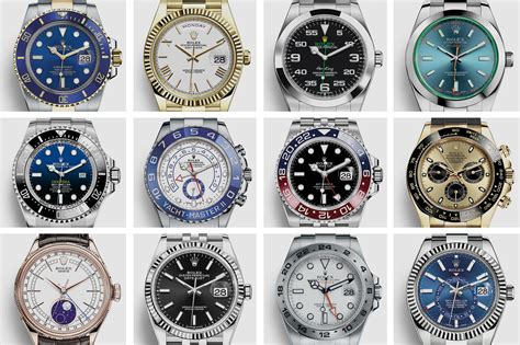 all kinds of rolex watches|list of all rolex models.